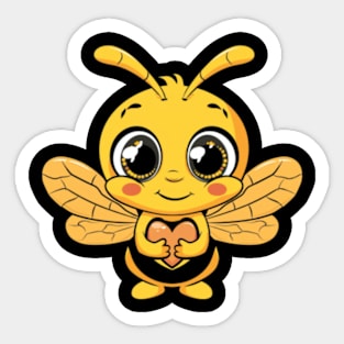 Appreciate Hardworking Bees' Work Sticker